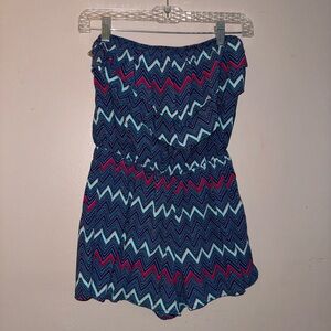 Charlotte Russe strapless romper